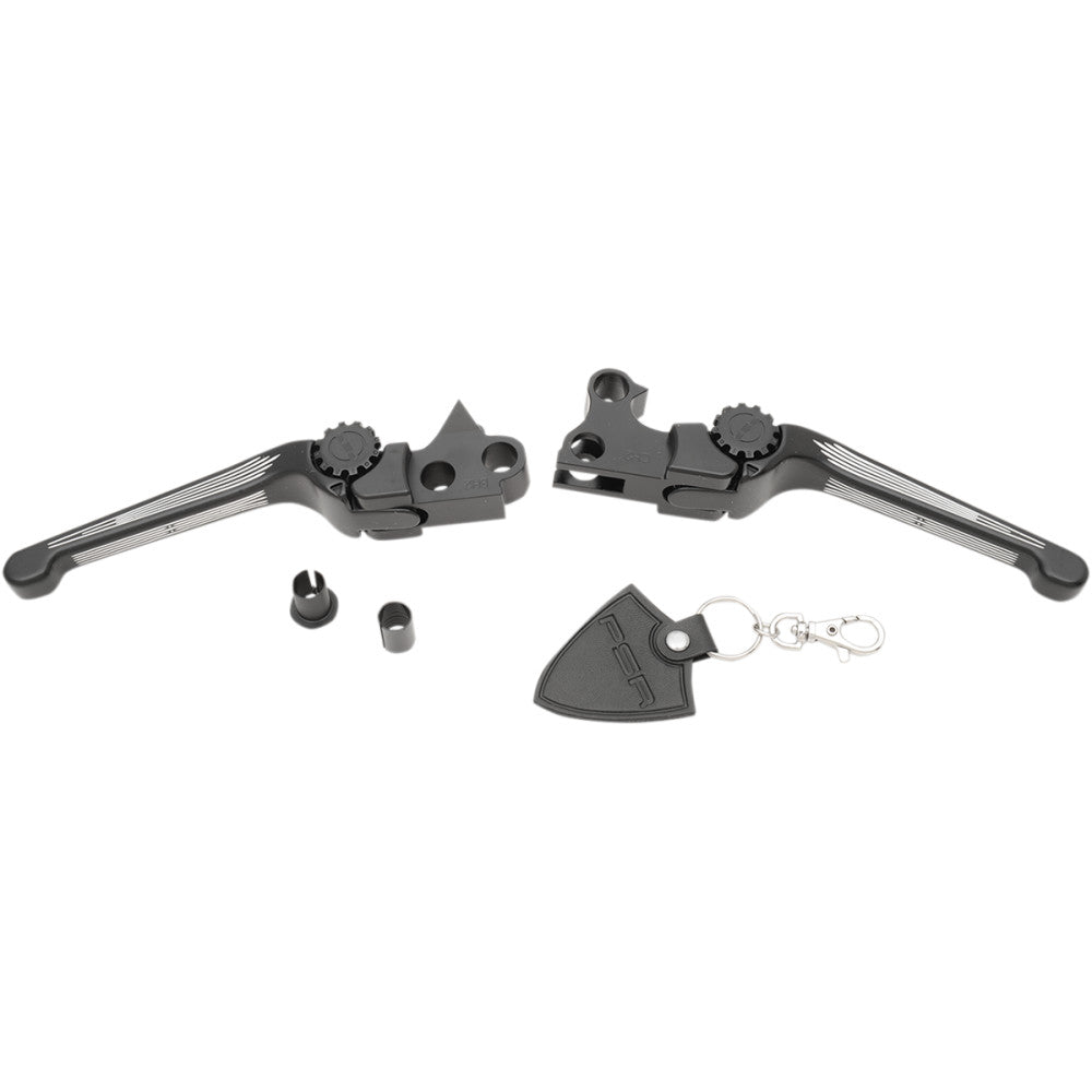 2008-2017 for Harley Fat Bob FXDF POWERSTANDS RACING Lever Set Anthem Contrast