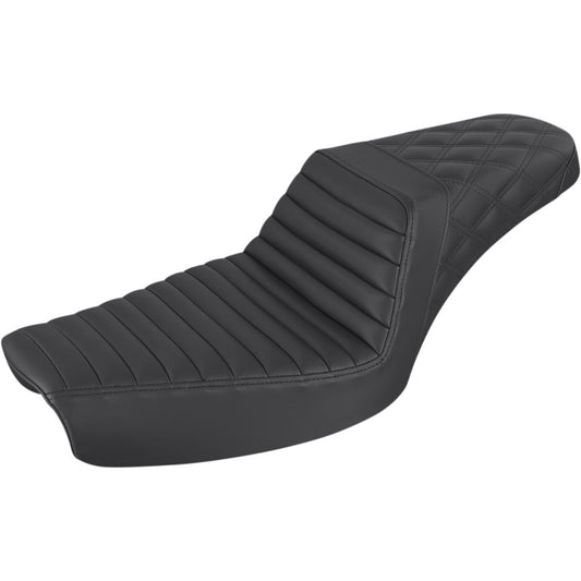 99-03 for Harley Sport FXDX Step Up Seat Tuck and Roll/Lattice Stitched 896-04-1