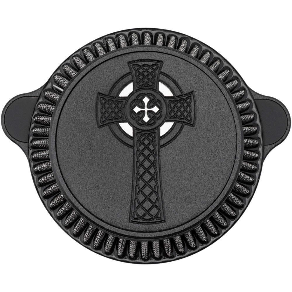 18-21 for Harley Softail Slim FLSL LA CHOPPERS Celtic Cross Air Cleaner Black M8
