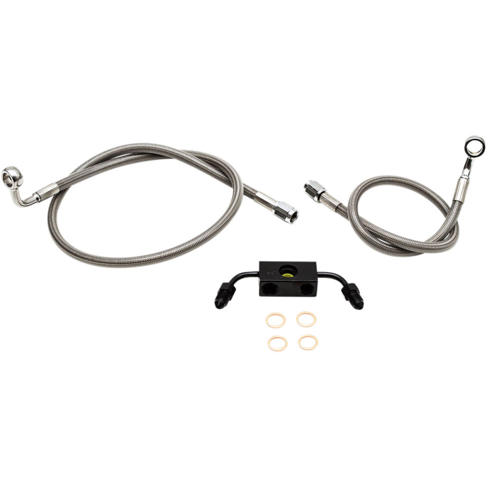 14-20 for Harley Iron 883 XLN Brake Lines 12