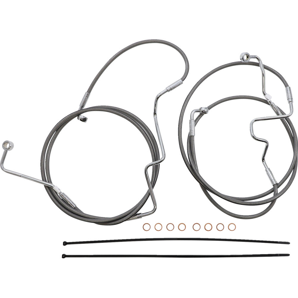 21-22 for Harley FLHRXS W/ ABS MAGNUM Cable Kit XR Full LInes 15-17