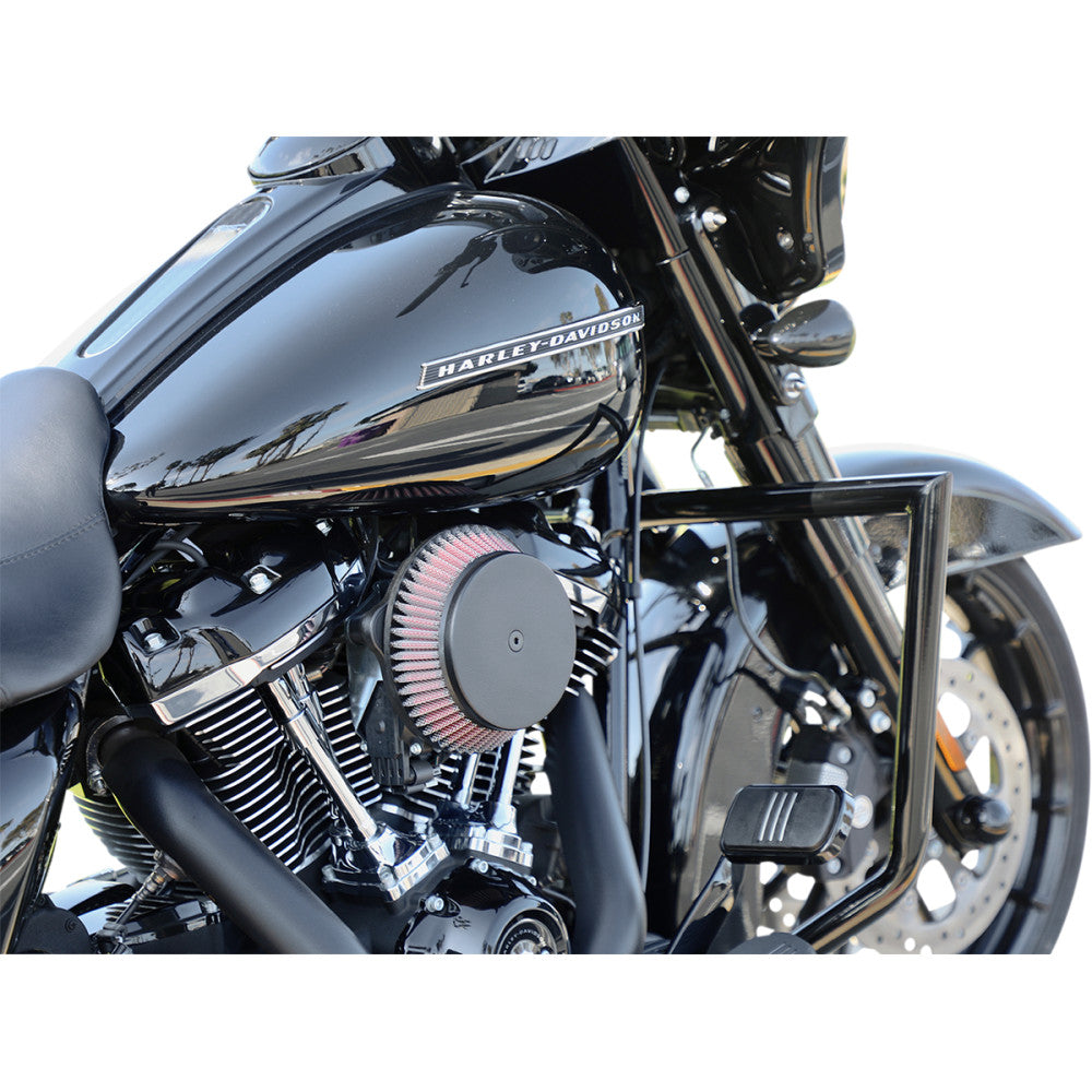 2014-2021 for Harley Street Glide Special FLHXS Engine Guard Black Twin Peaks