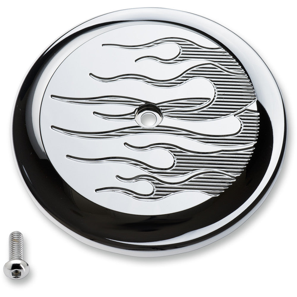 10-16 for Harley Fat Boy Lo FLSTFB JOKER MACHINE Flame Air Cleaner Cover Chrome