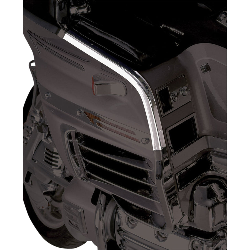 88-00 for Honda GL1500 Gold Wing SHOW CHROME Upper Fairing Trim 52-551