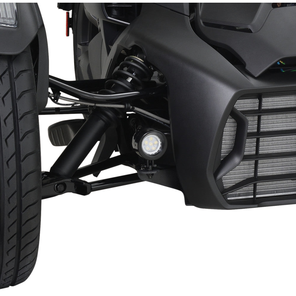 2019-2021 for Can-Am Ryker 600 ACE SHOW CHROME Mini LED Driving Light 41-401BK