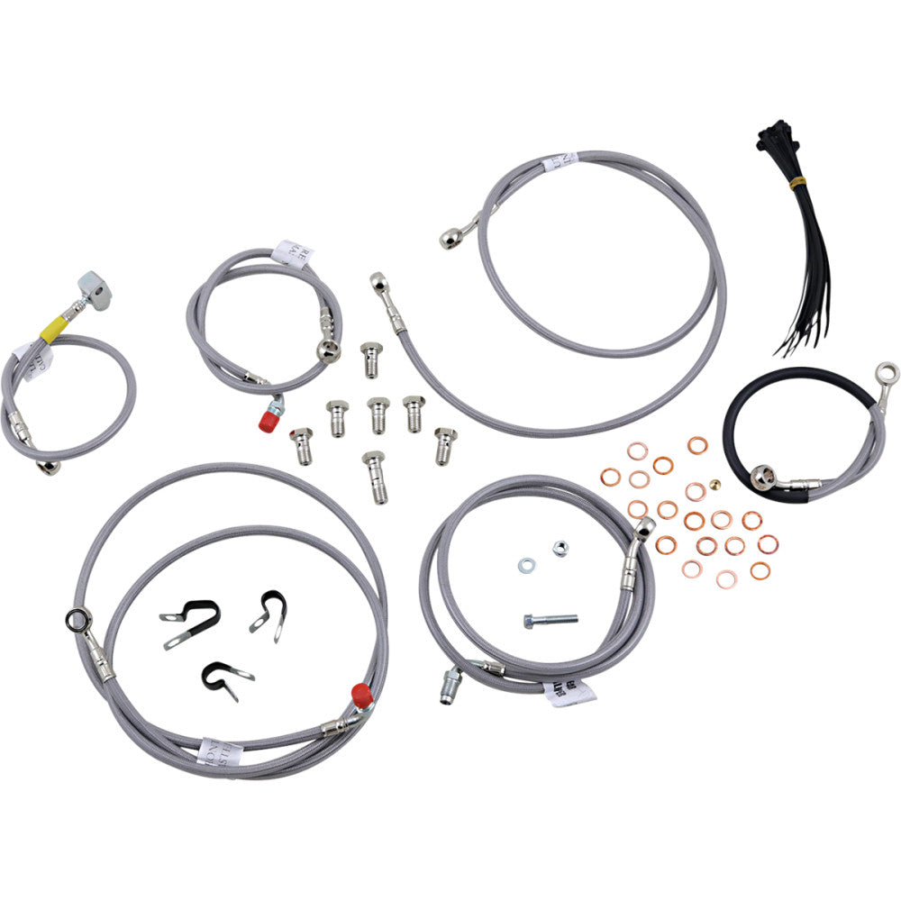 2013-2017 for Suzuki GSX 1300 R Hayabusa GALFER Brake Line Stainless Steel