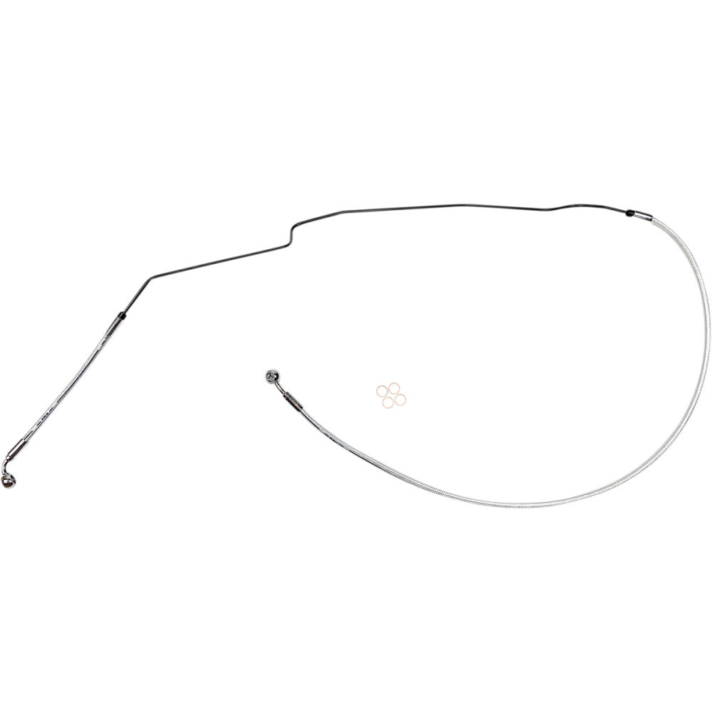 20-21 for Indian Challenger MAGNUM Brake Line Upper Sterling Chromite AS375140
