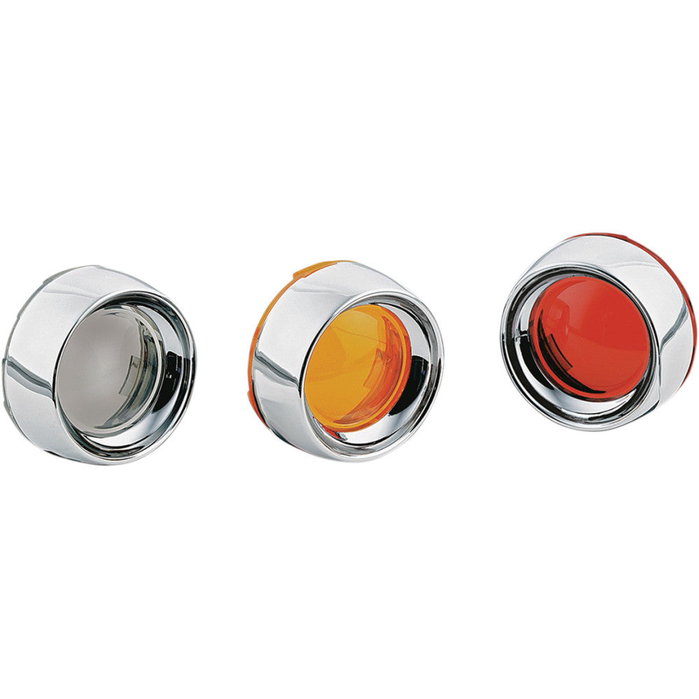 2010-2021 for Harley Forty-Eight XLX KURYAKYN Deep Dish Bezels Chrome/Smoke Lens