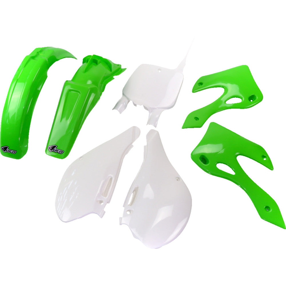 99-02 for Kawasaki KX 125 UFO Replacement Body Kit OEM Green/White KAKIT200-999