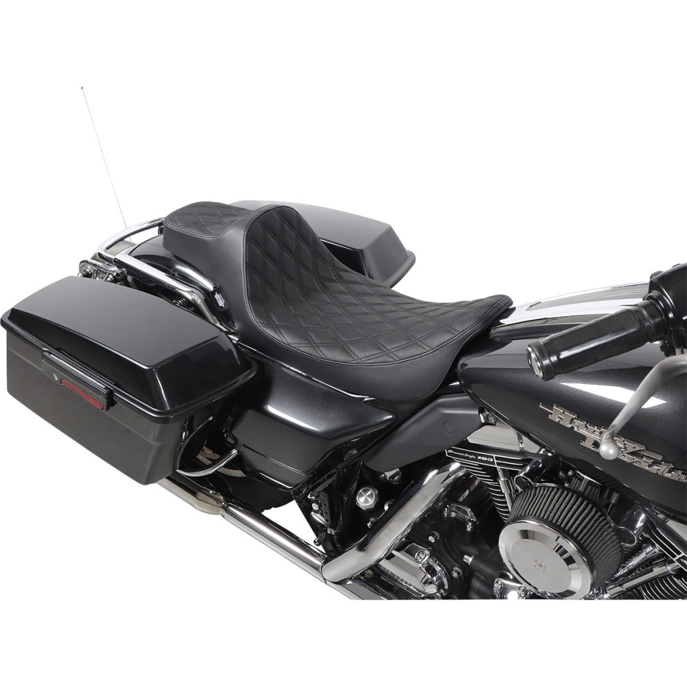 99-07 for Harley FL DRAG SPECIALTIES Extended Reach Predator III Seat