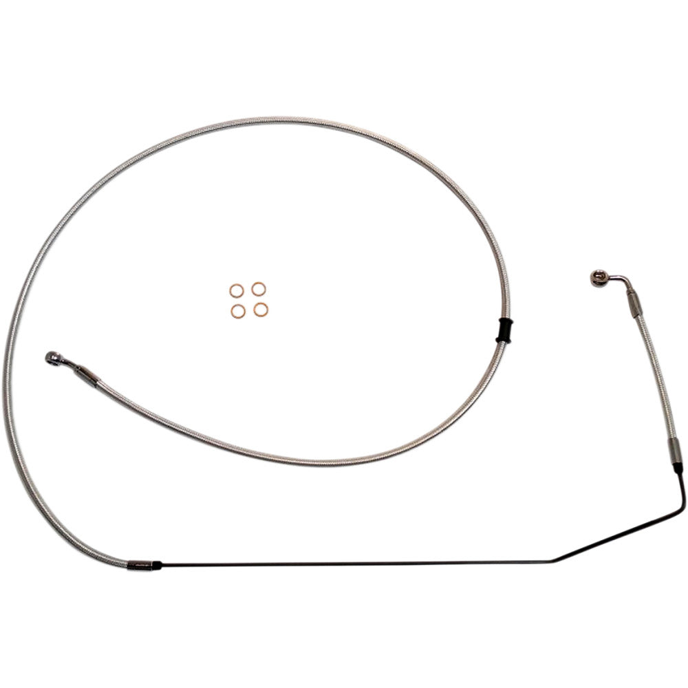 14-21 for Indian Chieftain MAGNUM Brake Line Front Sterling Chromite II AS37591
