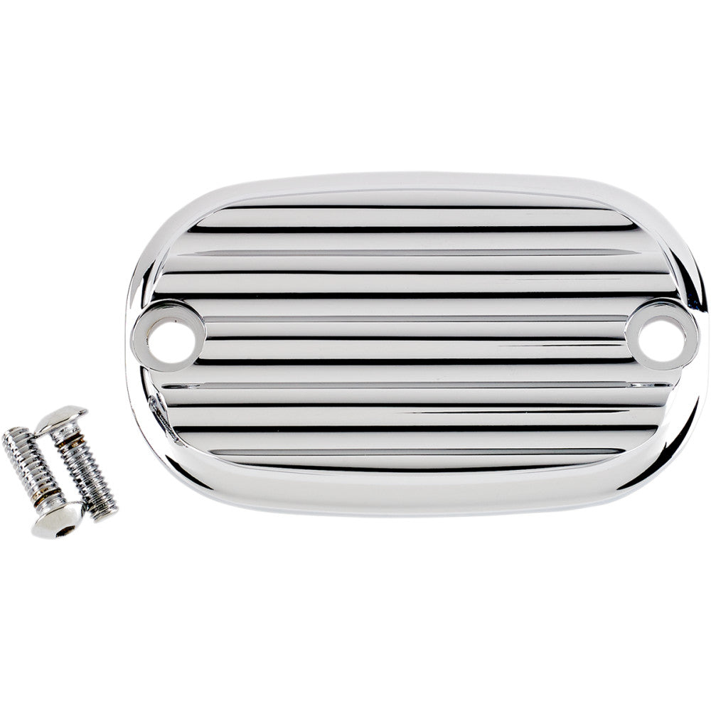 2012-2017 for Harley Softail Slim FLS Master Cylinder Cover Finned Chrome
