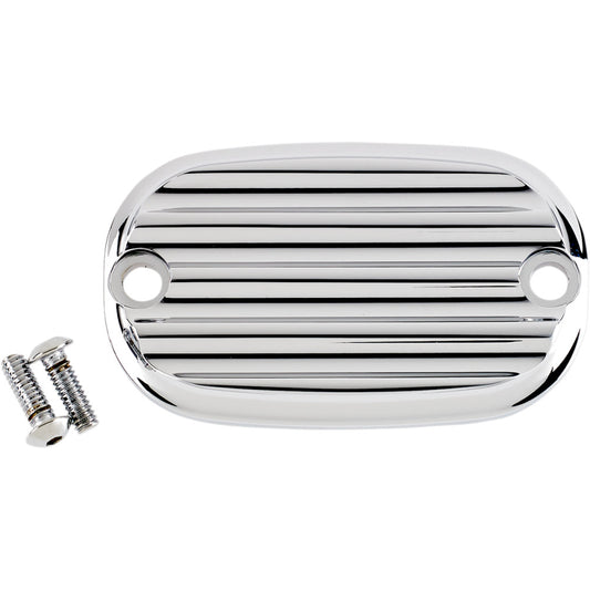 2012-2017 for Harley Softail Slim FLS Master Cylinder Cover Finned Chrome