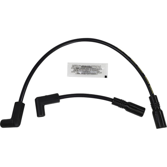 00-'17 for Harley FLSTC ACCEL Spiral Core Wire Set 8.0Mm Black 274-0139