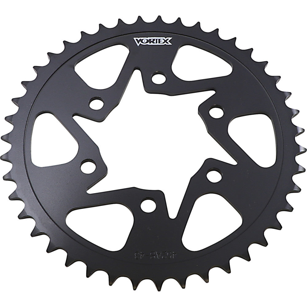 91-'03 for Kawasaki ZX750 Ninja ZX-7R VORTEX Rear Sprocket Steel 43T-520 Blk Kaw