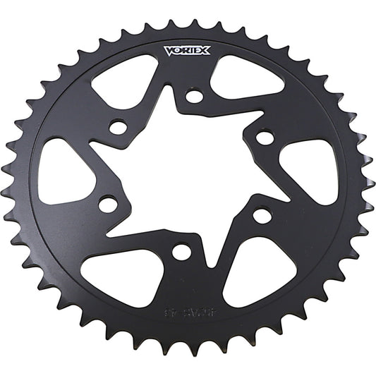 91-'03 for Kawasaki ZX750 Ninja ZX-7R VORTEX Rear Sprocket Steel 43T-520 Blk Kaw