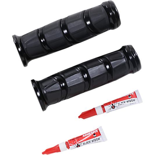 00-15 for Honda VT750C2B Shadow Phantom KURYAKYN Grips Kinetic 1" Gloss Black