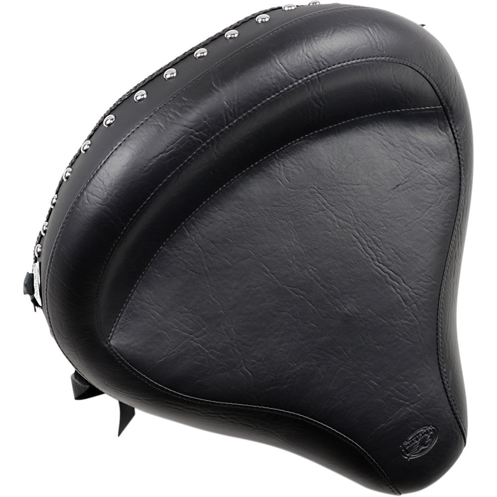 97-99 for Harley FLSTS MUSTANG Wide Studded Solo Seat '84-'99 75506
