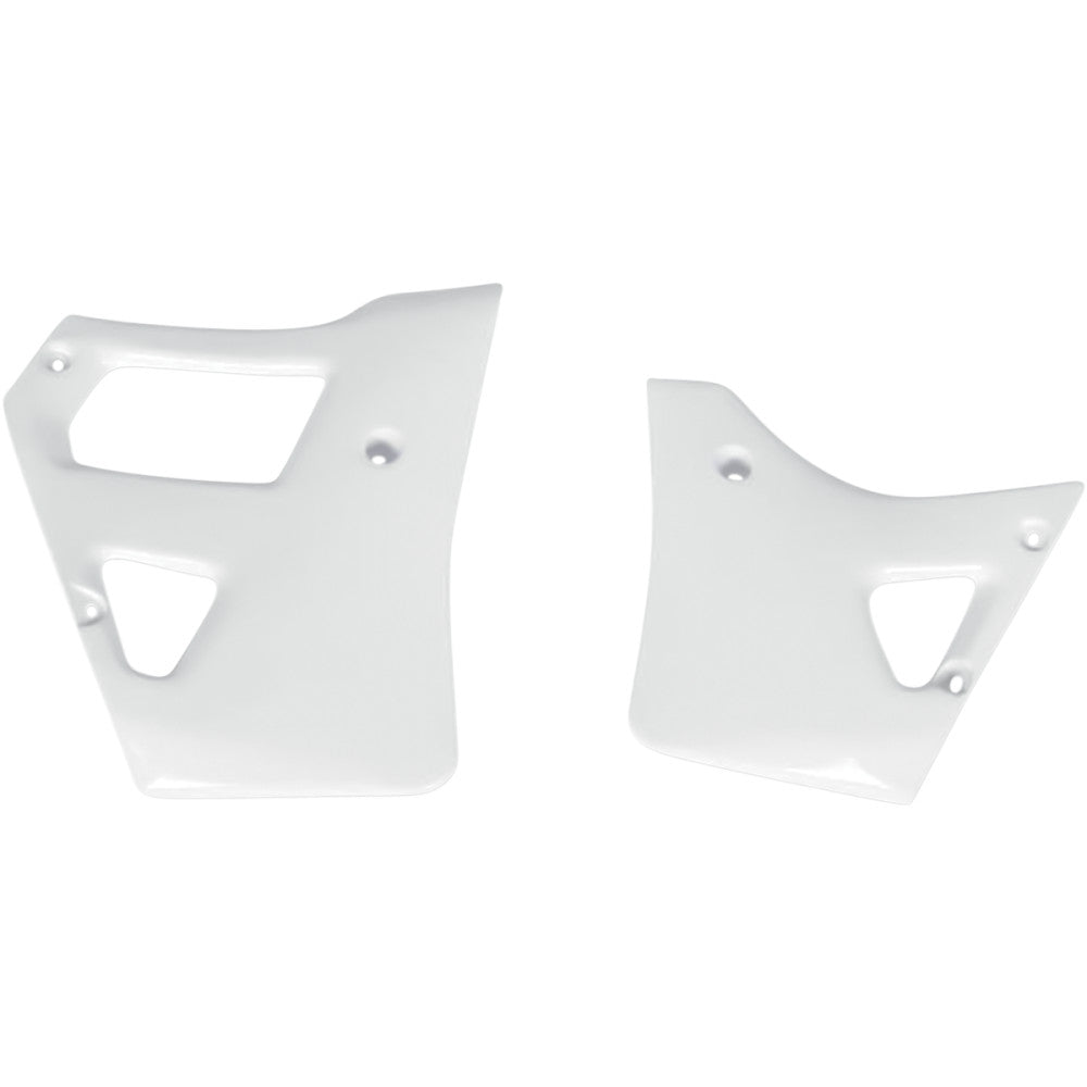 1989-1992 for Yamaha YZ 125 UFO Radiator Shroud Whites YZ YA02815046