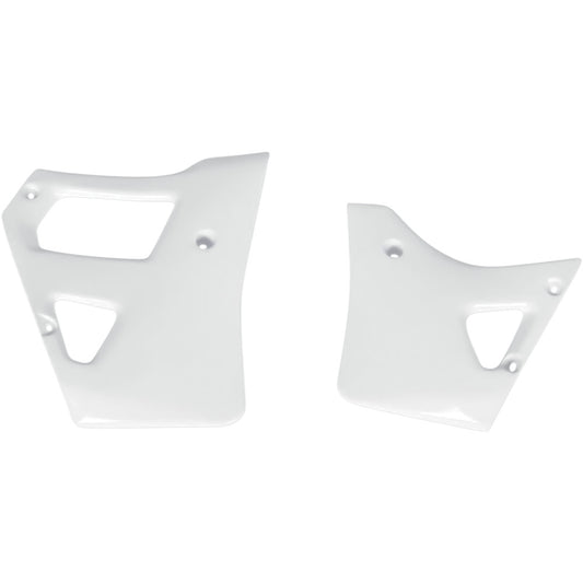1989-1992 for Yamaha YZ 125 UFO Radiator Shroud Whites YZ YA02815046