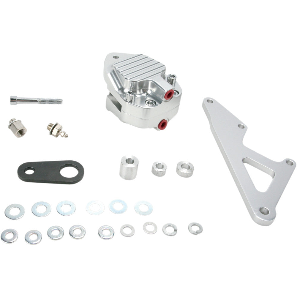 1974-1977 for Harley Sportster 1000 XLCH Front Caliper 74-77 FX Clear Anodized