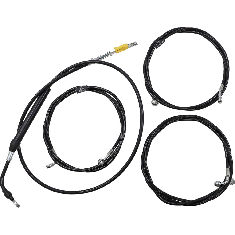 21-22 for Harley FLHT/FLHX/FLHR w/ABS LA CHOP Cable Kit 18-20