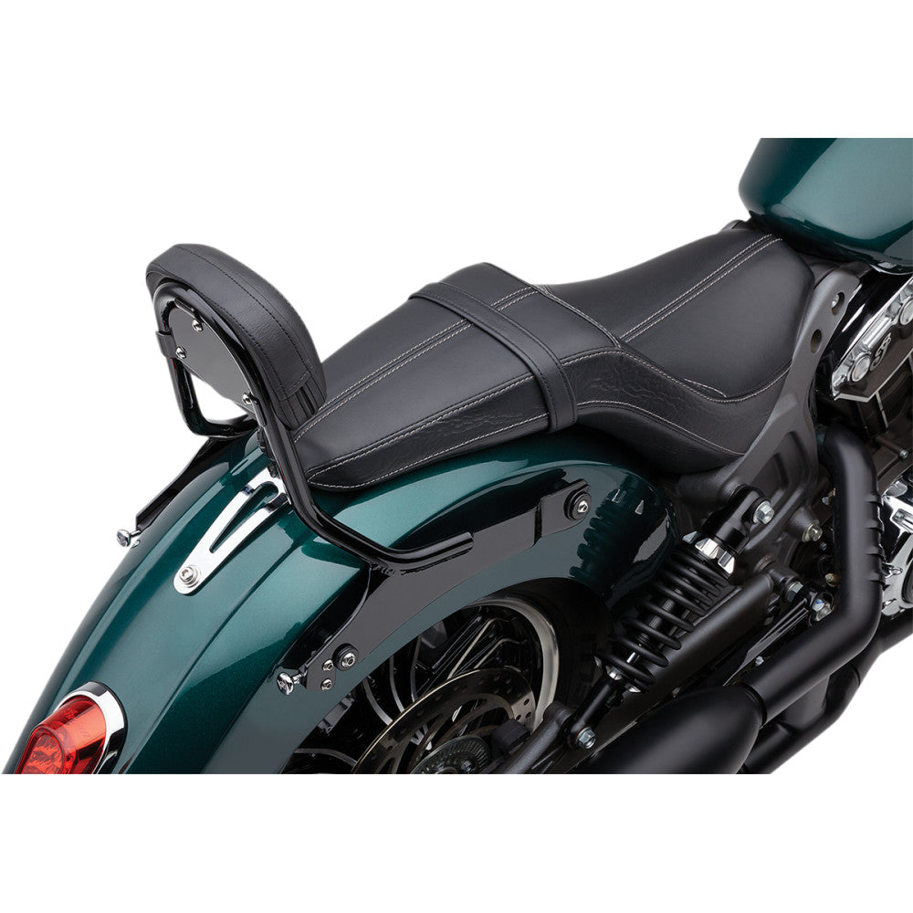 2015-2020 for Indian Scout COBRA Mini Detachable Backrest Black Scout 502-2010B