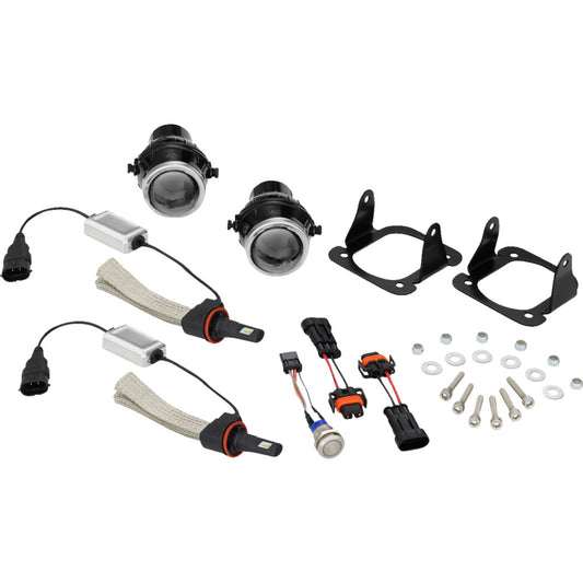 2015-2021 for Can-Am Spyder F3-S SHOW CHROME LED Fog Light Kit F3 41-303A