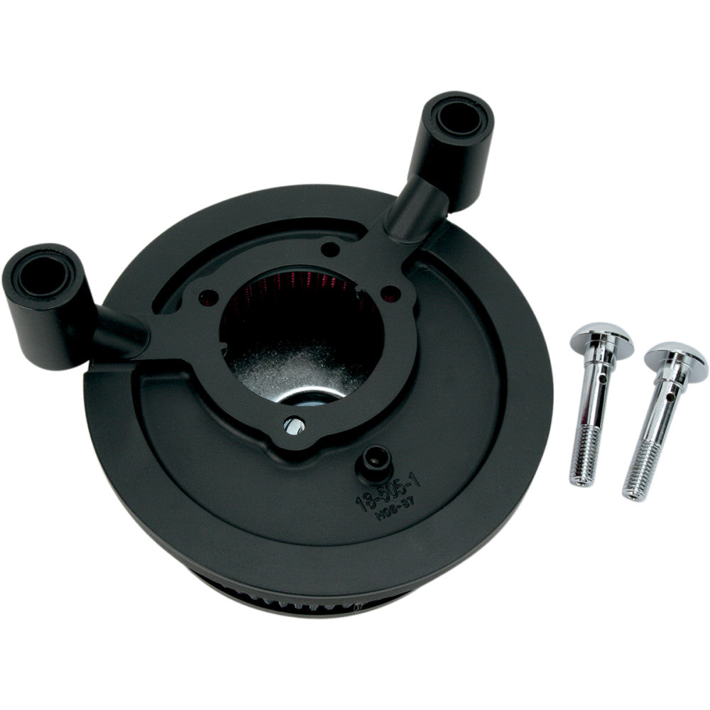 2008-2017 for Harley Fat Bob FXDF ARLEN NESS Big Sucker 1 Cover Black Twin Cam