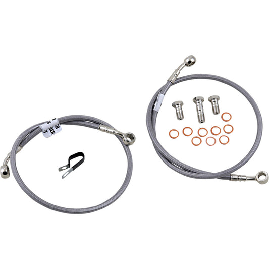 2009-2011 for Suzuki GSX-R 1000 GALFER Brake Line Stainless Steel FK003D700-2