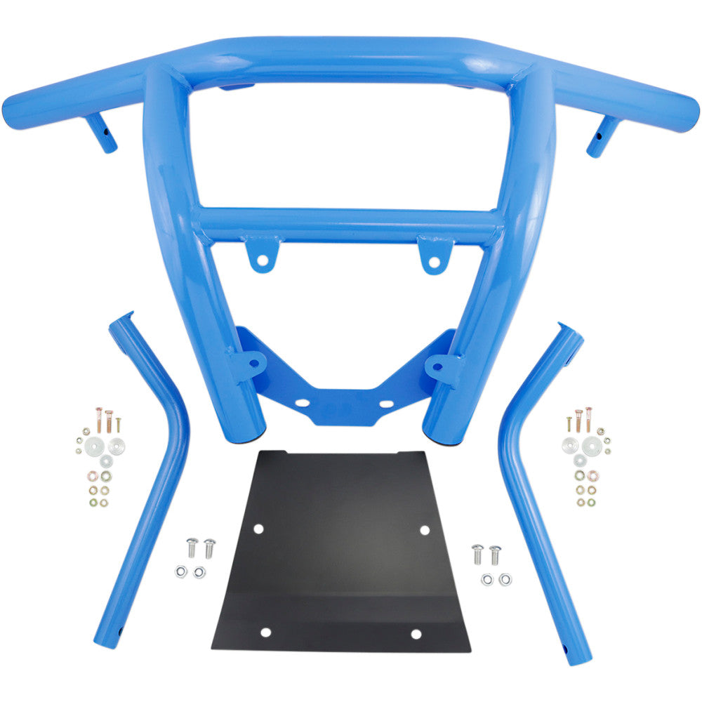 2017-2018 for Can-Am Maverick X3 Turbo R X RS Front Bumper Blue Maverick