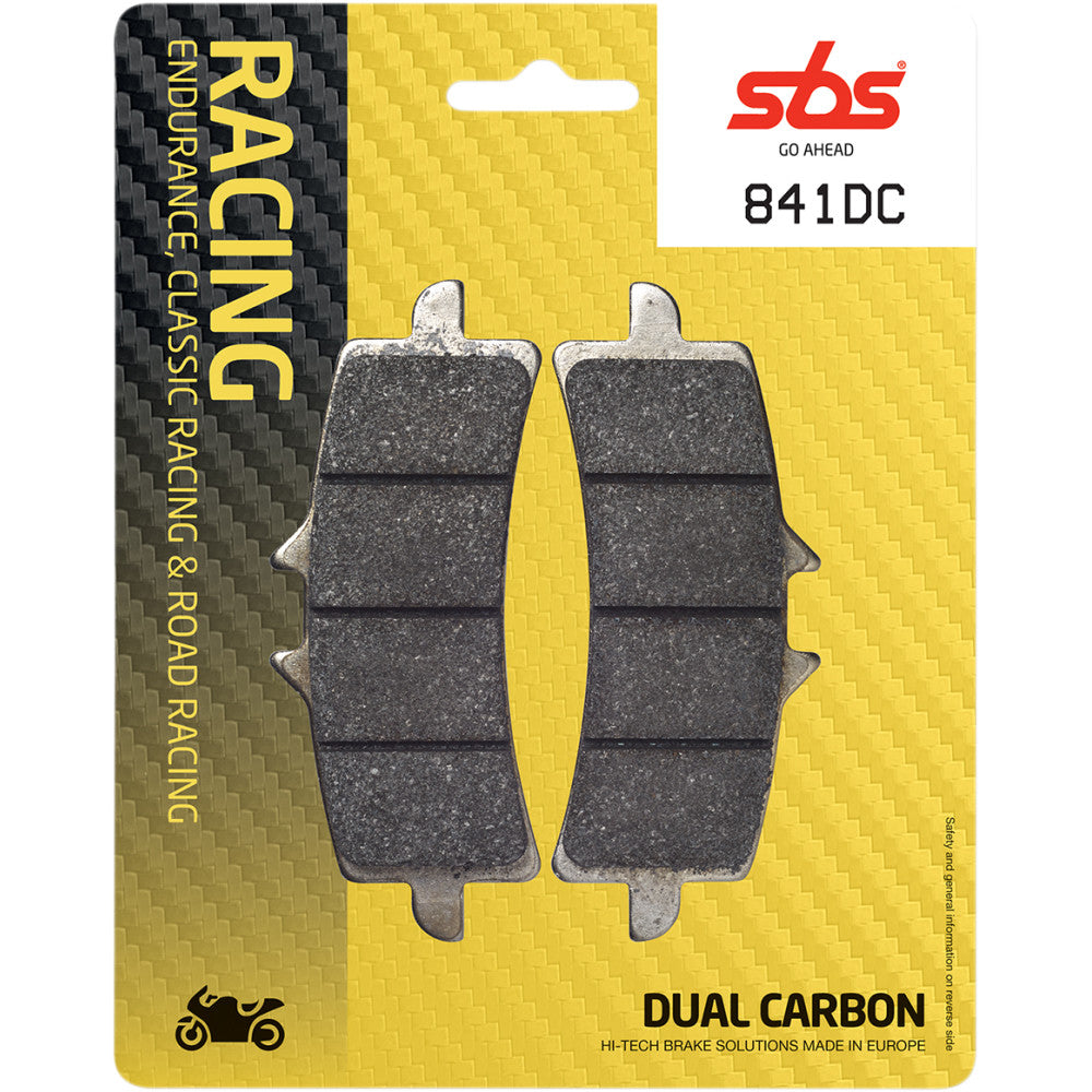 2016-2020 for Kawasaki Ninja ZX-10R KRT ABS SBS Dual Carbon Brake Pads 841DC
