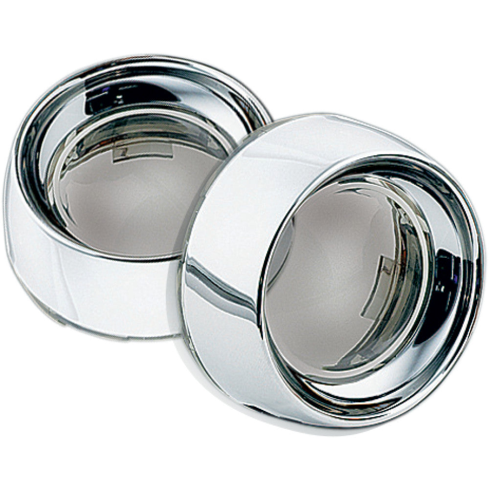 2010-2021 for Harley Forty-Eight XLX KURYAKYN Deep Dish Bezels Chrome/Smoke Lens