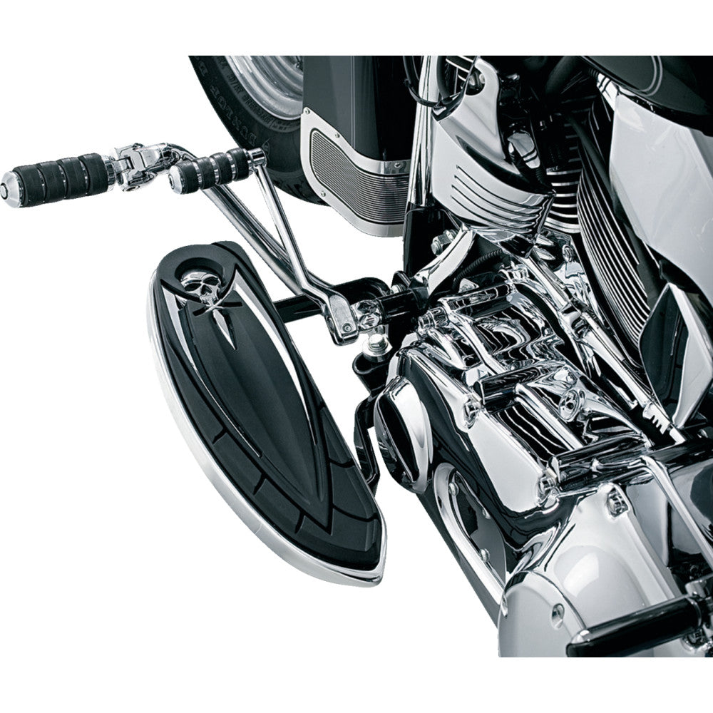 2014-2020 for Harley CVO FLHTKSE KURYAKYN Driver Floorboard Cover Zombie 4566