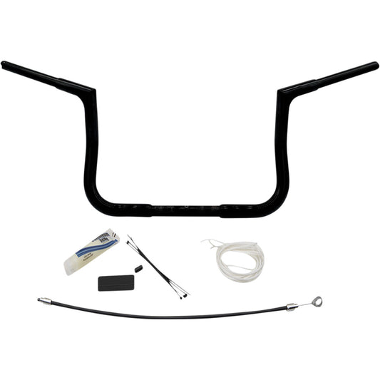 2009-2013 for Harley Tri Glide Ultra Classic F Handlebar Kit Flat Top 10" Black
