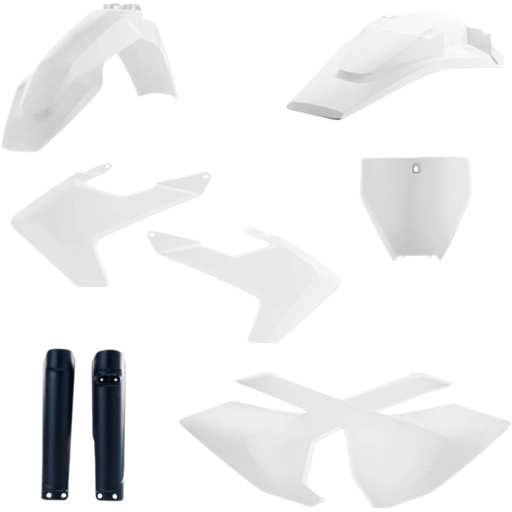 2016-2018 for Husqvarna TC 125 ACERBIS Full Replacement Body Kit OE White/Black