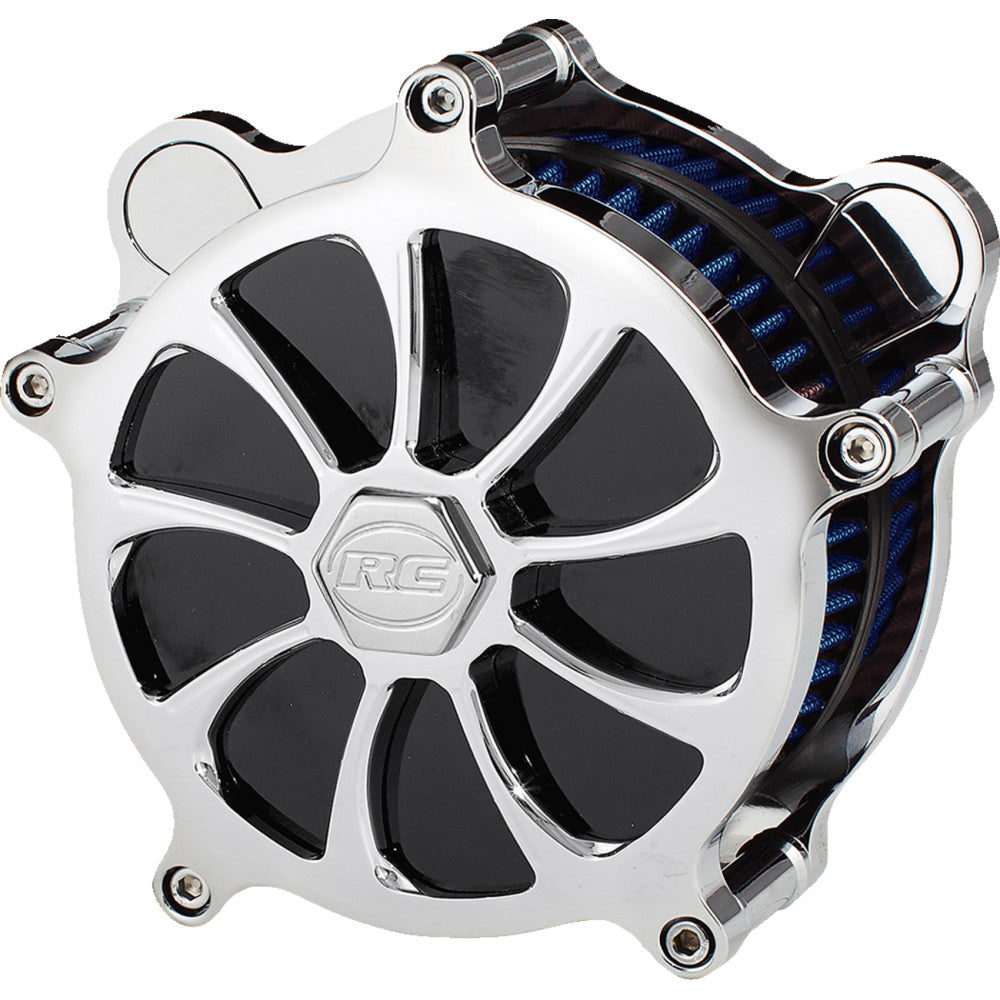 2014-2016 for Harley CVO FLHTKSE RC COMPONENTS Exile Air Cleaner Chrome AC01C-12