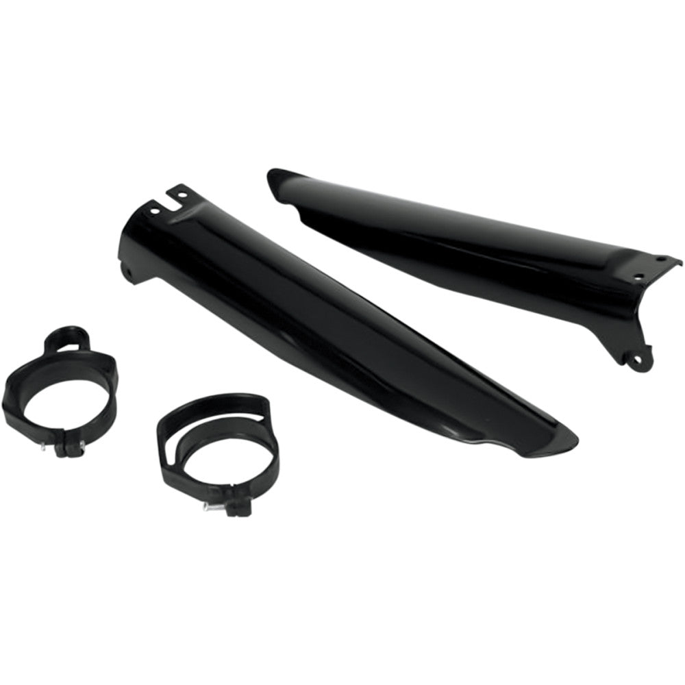 1996-2003 for Kawasaki KX 125 UFO Fork Cover Black KX '96-'00 KA03704001