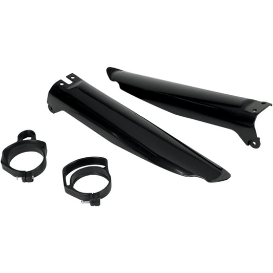 1996-2003 for Kawasaki KX 125 UFO Fork Cover Black KX '96-'00 KA03704001