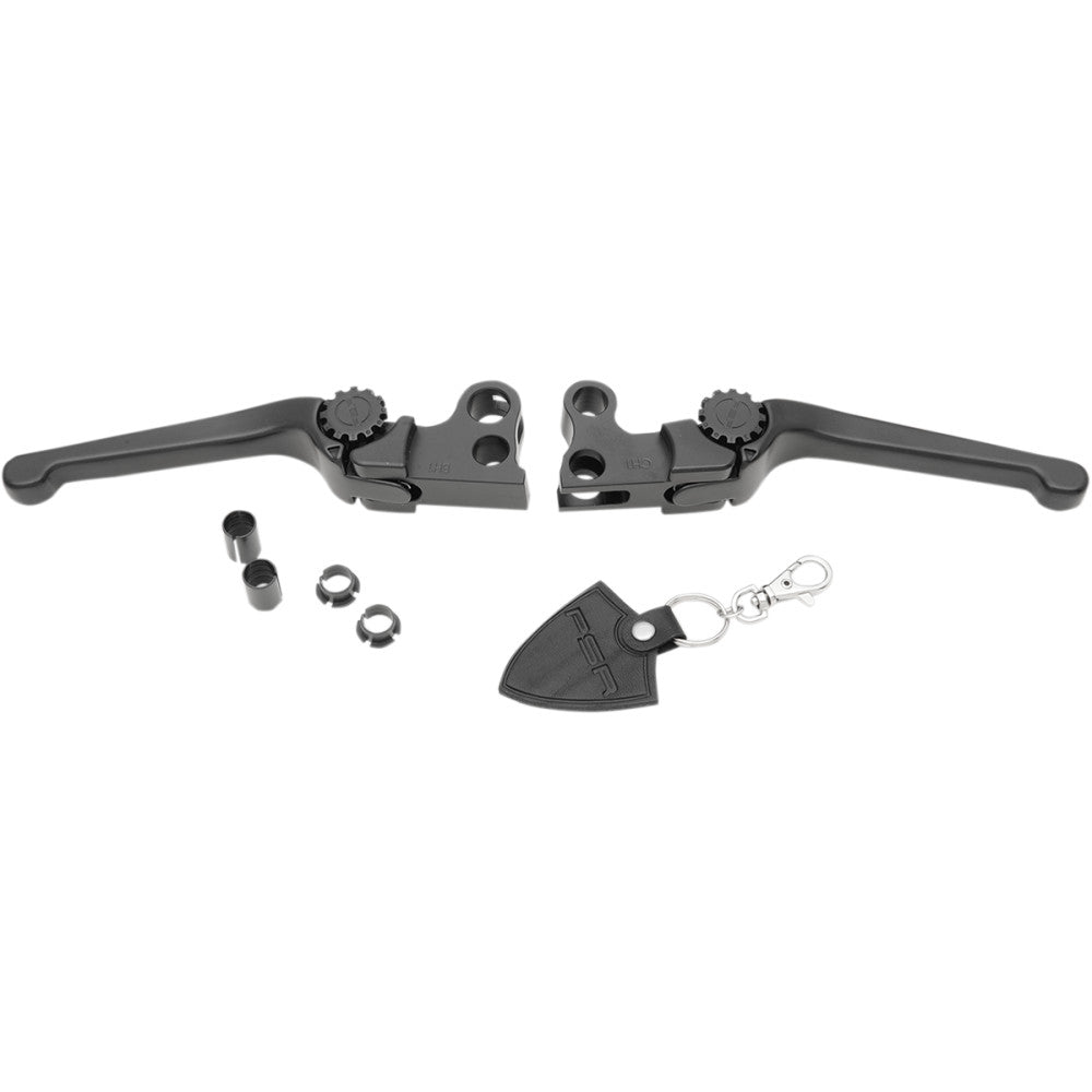 2010-2013 for Harley Electra Glide Ultra Limited FLHTK Lever Set Anthem Black