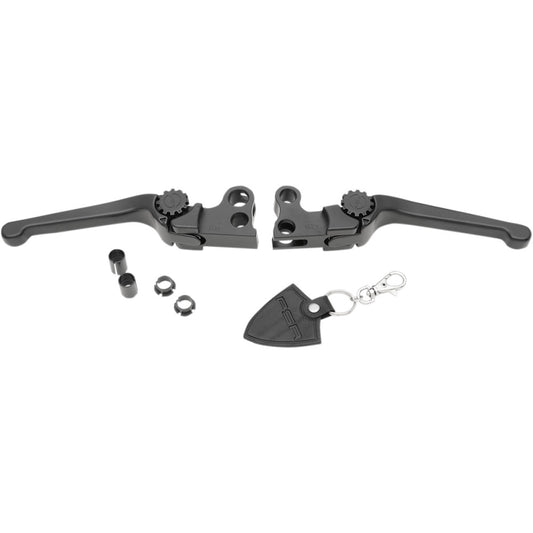 2010-2013 for Harley Electra Glide Ultra Limited FLHTK Lever Set Anthem Black