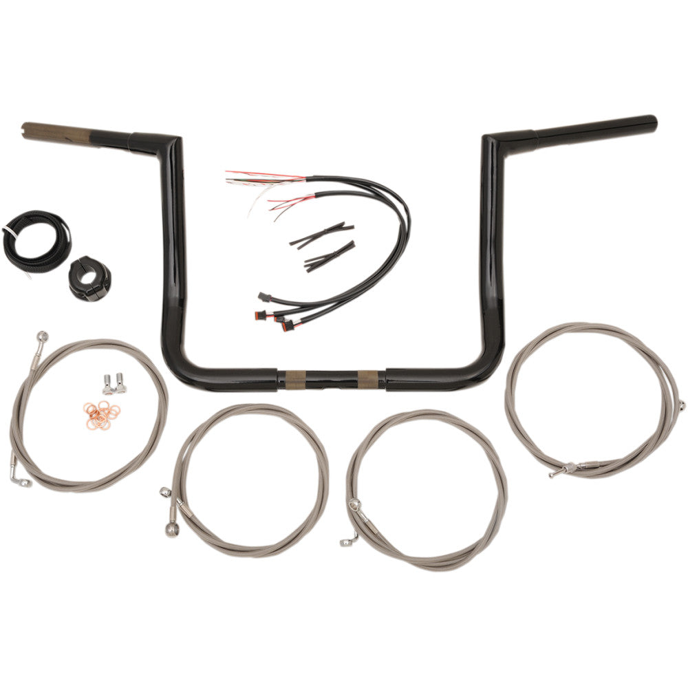 2017-2020 for Harley Tri Glide FLHTCUTG Handlebar and Cable Kit 14