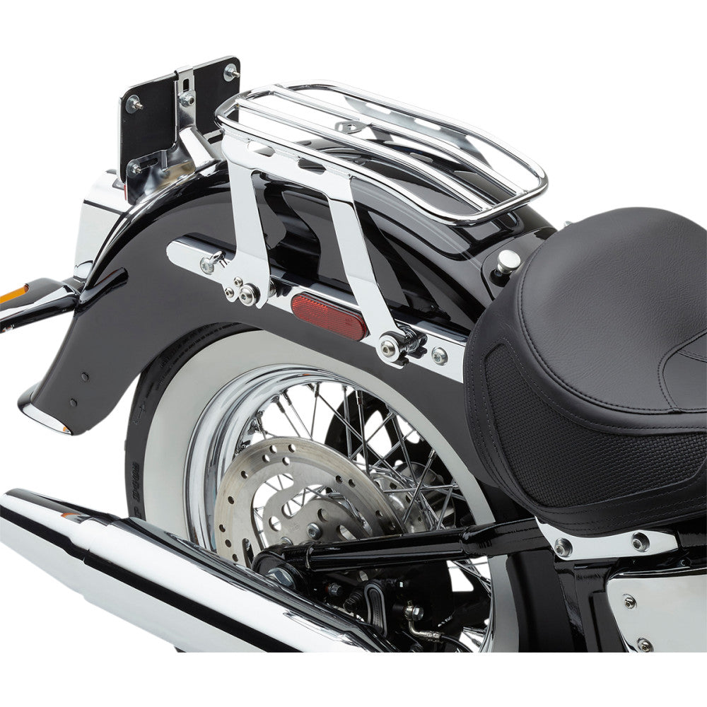2018-2020 for Harley Softail Deluxe FLDE COBRA Detachable Luggage Rack Chrome