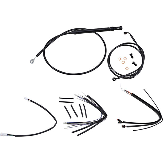 2018-2019 for Harley Softail Slim FLSL Control Kit 18" Gorilla Handlebars Black