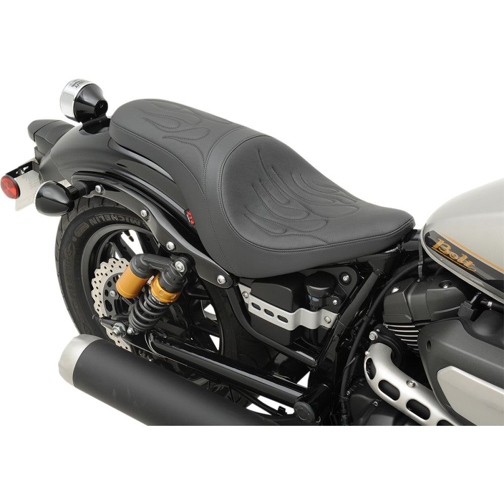 2013-2020 for Yamaha XV 950 Bolt R-Spec Z1R Predator Seat Flame Stitched Bolt