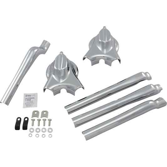 2012-2017 for Harley FLSTCI KURYAKYN Swingarm Cover Chrome Without LED 7815