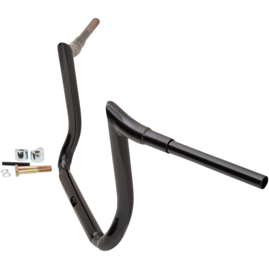 2009-2013 for Harley Electra Glide Ultra Class Handlebar Prime Ape 12" Black