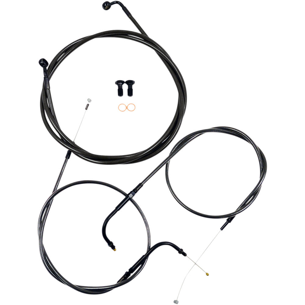 04-06 for Harley 883 XL Cable/Brake Line Kit 18