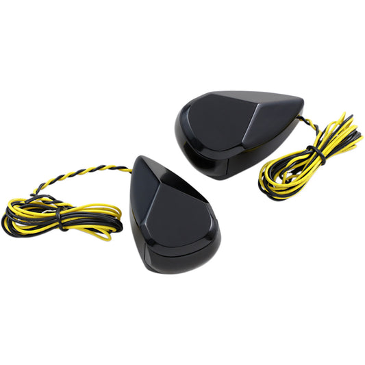 2014-2020 for Harley Street Glide Special FLHXS Turn Signal Black Smoke/Amber