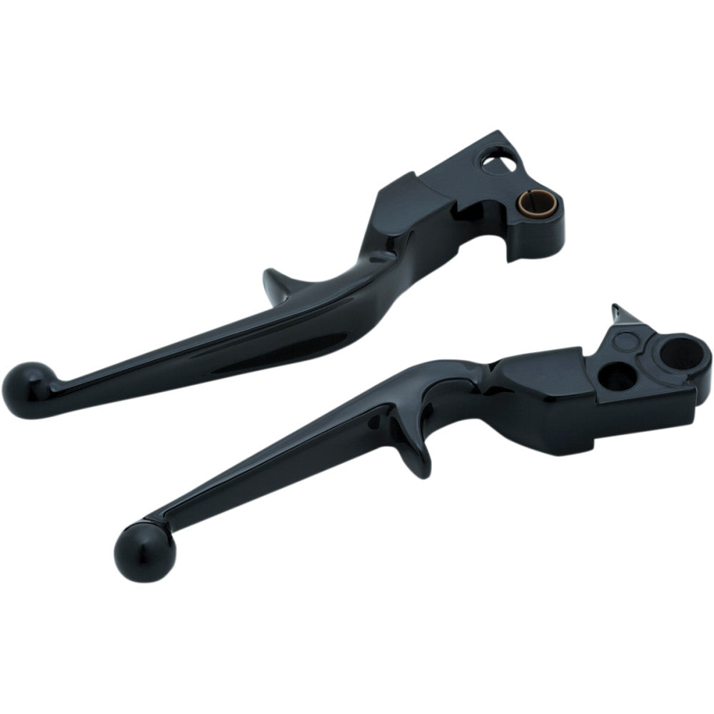 2008-2017 for Harley Fat Bob FXDF KURYAKYN Levers Trigger Black 1845